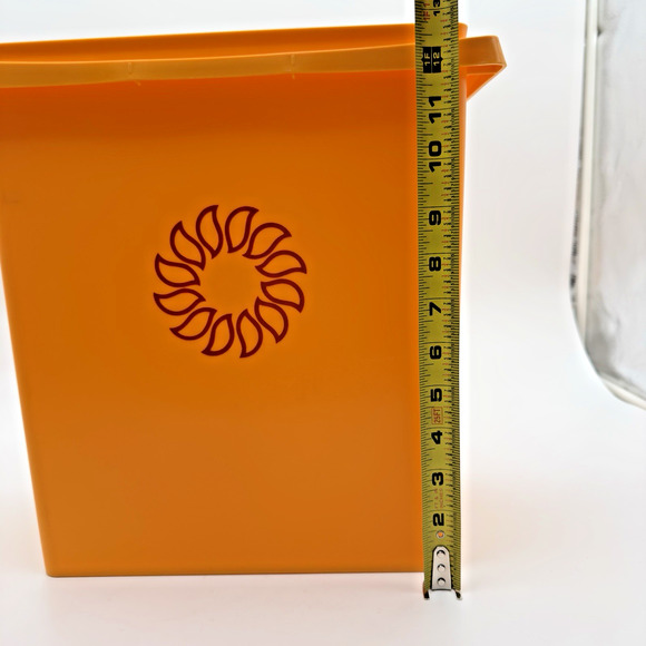 Tupperware Harvest Sun Tote Storage Picnic Basket Handle 1430 - Picture 11 of 12